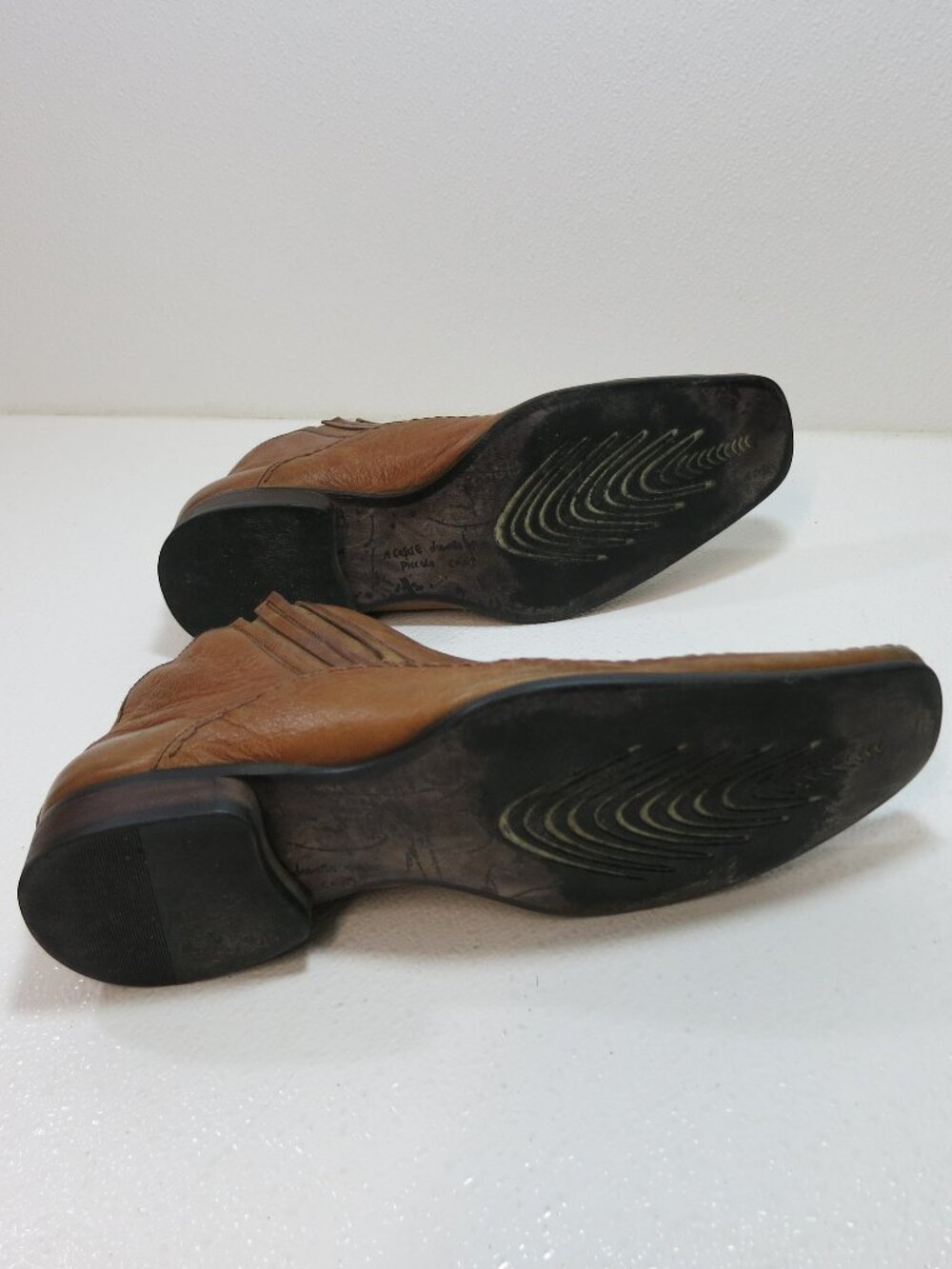 Kenneth Cole Reaction Oil Tanned Leather Dress Boots Men's Footwear Shoes Sz 11 - Picture 3 of 6